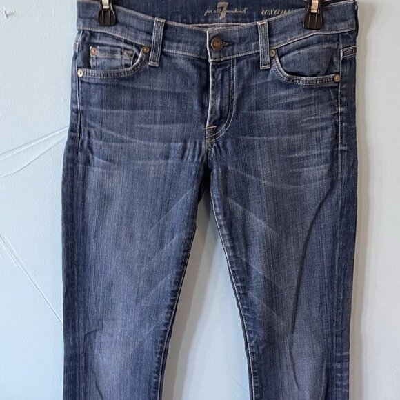 Jean Skinny 7 For All Mankind Pour Fille - Taille 8 - Denim Bleu - Neuf Avec Étiquettes (NWT)